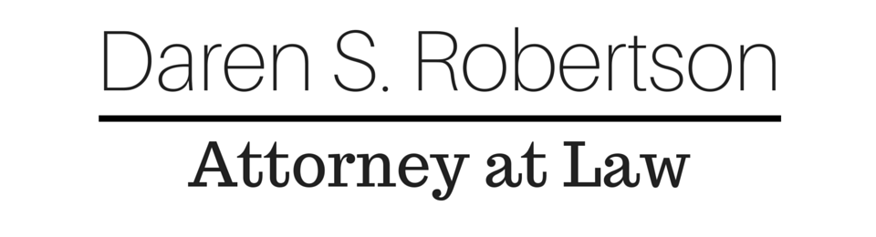 Daren S. Robertson Attorney at Law